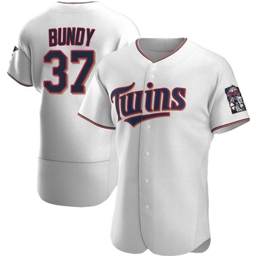 Men's Minnesota Twins Dylan Bundy White Home Jersey - Authentic