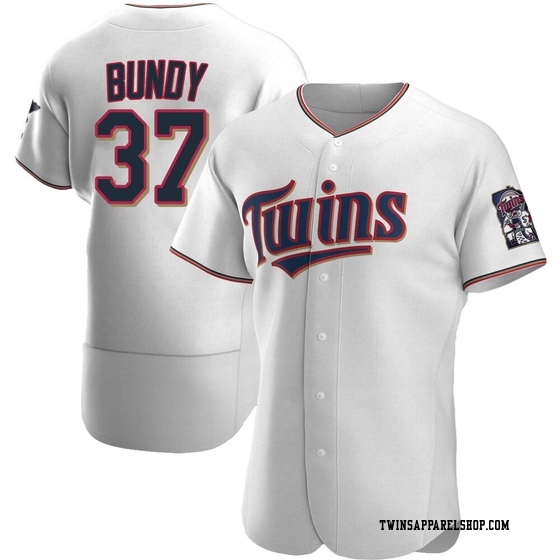 Men's Minnesota Twins Dylan Bundy White Home Jersey - Authentic