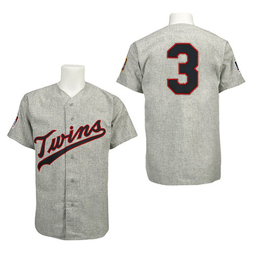 Men's Minnesota Twins Harmon Killebrew Grey 1969 Throwback Jersey - Authentic