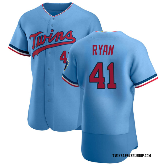 Men's Minnesota Twins Joe Ryan Light Blue Alternate Jersey - Authentic