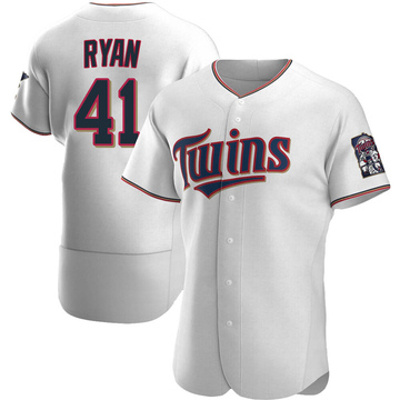 Men's Minnesota Twins Joe Ryan White Home Jersey - Authentic