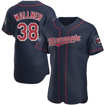 Men's Minnesota Twins Matt Wallner Navy Alternate 60th Season Jersey - Authentic