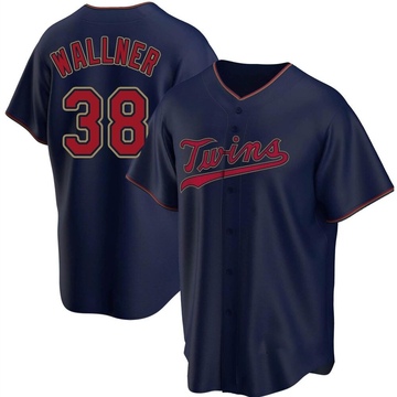 Men's Minnesota Twins Matt Wallner Navy Alternate Jersey - Replica