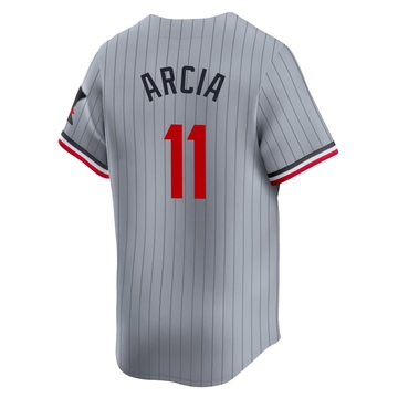 Men's Minnesota Twins Orlando Arcia Gray Road Jersey - Limited
