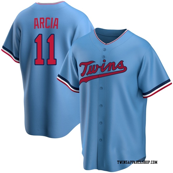 Men's Minnesota Twins Orlando Arcia Light Blue Alternate Jersey - Replica