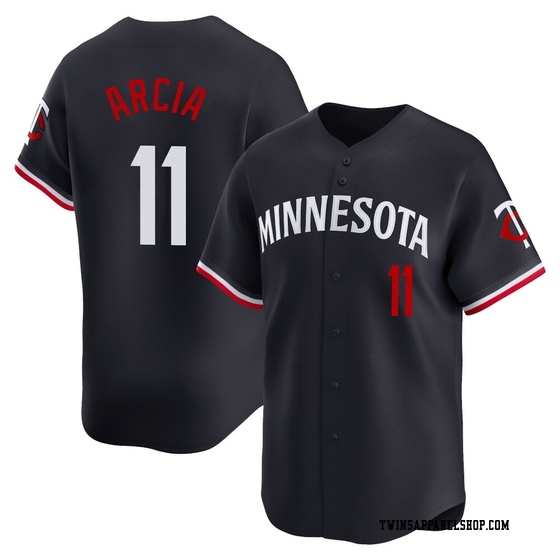 Men's Minnesota Twins Orlando Arcia Navy Alternate Jersey - Limited
