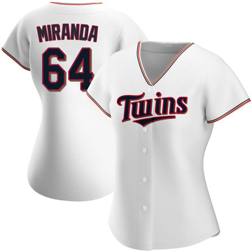Women's Minnesota Twins Jose Miranda White Home Jersey - Authentic
