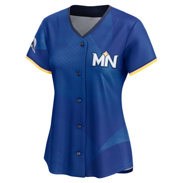 Women's Minnesota Twins Orlando Arcia Royal 2024 City Connect Jersey - Limited